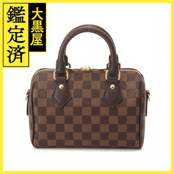 LOUIS VUITTON VUITTON ルイヴィトン スピーディ・バンドリエール20 ダミエ N40489 新品同様品【472】ks ...