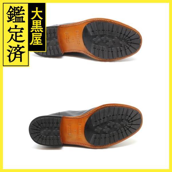 HERMES エルメス 靴 ショートブーツ メンズ42(約26.5cm) ブラック 