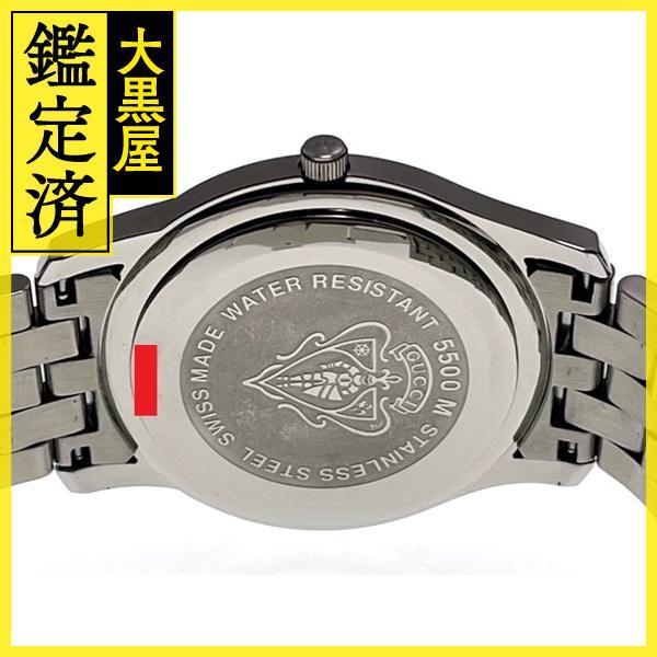 GUCCI（グッチ） メンズ クオーツ Gクラス 5500M YA055302 ブラック