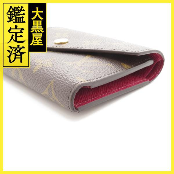 LOUIS VUITTON ルイ・ヴィトン/ポルトフォイユ・ヴィクトリーヌ/モノグラム/フューシャ/M41938/MI0***/Aランク/84【中古】 LOUIS VUITTON（ルイ・ヴィトン） 【超美品】ルイヴィトン モノグラム