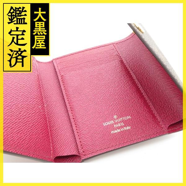 LOUIS VUITTON ルイ・ヴィトン/ポルトフォイユ・ヴィクトリーヌ/モノグラム/フューシャ/M41938/MI0***/Aランク/84【中古】 LOUIS VUITTON（ルイ・ヴィトン） 【超美品】ルイヴィトン モノグラム