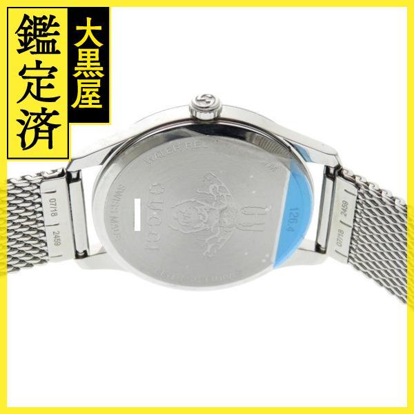 グッチ 腕時計 GUCCI（グッチ） Gタイムレス SS ブルー文字盤 YA126582 メンズ腕時計