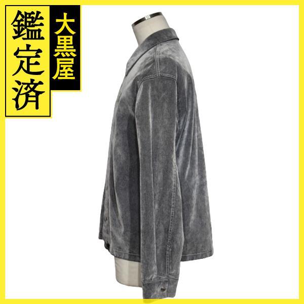 ✨クリスチャンディオール　グレー　Mサイズ✨ Dior ディオール シャツ メンズ46 グレー 033D490G300X コットン