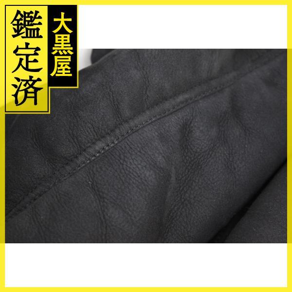 PRADA（プラダ） ブラックシアリング ボンバージャケット メンズ48