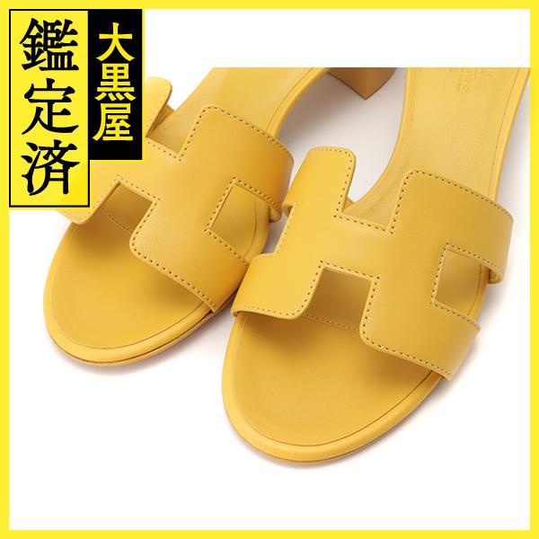 限定値下げ！HERMES サンダル オアジス 36.5 ゴールド HERMES