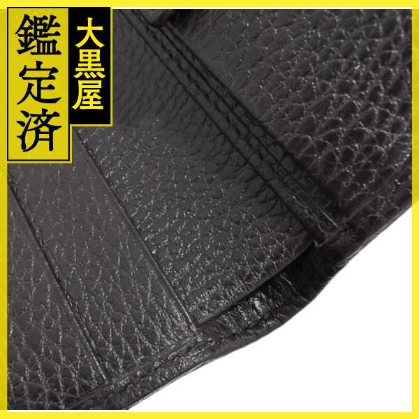 GUCCI（グッチ） GG二つ折財布 ブラウン/ダークブラウン キャンバス