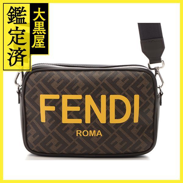 FENDI（フェンディ） バッグ ズッカ キャム ショルダーバッグ ダーク