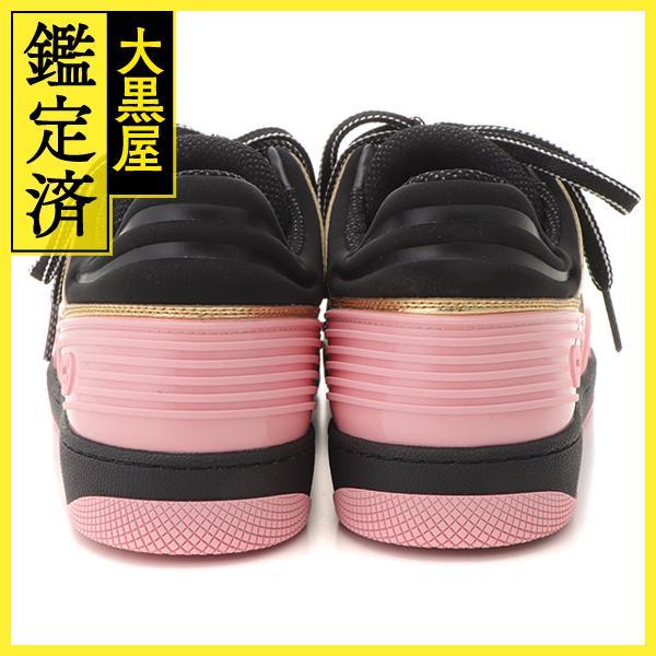 GUCCI GUCCI グッチ BASKET LOWスニーカー レディース38 ピンク 