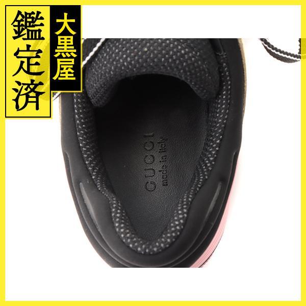 GUCCI（グッチ） BASKET LOWスニーカー レディース38 ピンク/ゴールド 