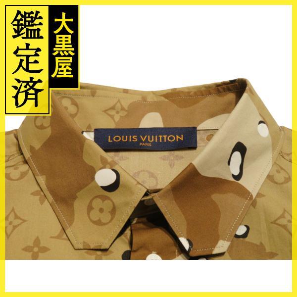 LOUIS VUITTON ルイヴィトン カモDNAオセアンモノグラムシャツ メンズ 