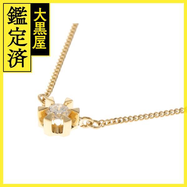 JEWELRY ノンブランドジュエリー 1粒 ネックレス K18 ゴールド  