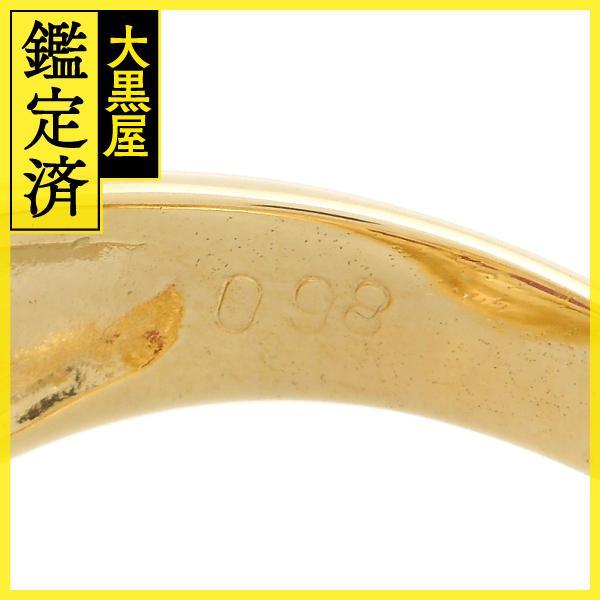 JEWELRY 貴金属・宝石 ルビーリング ダイヤモンド K18 ゴールド R0