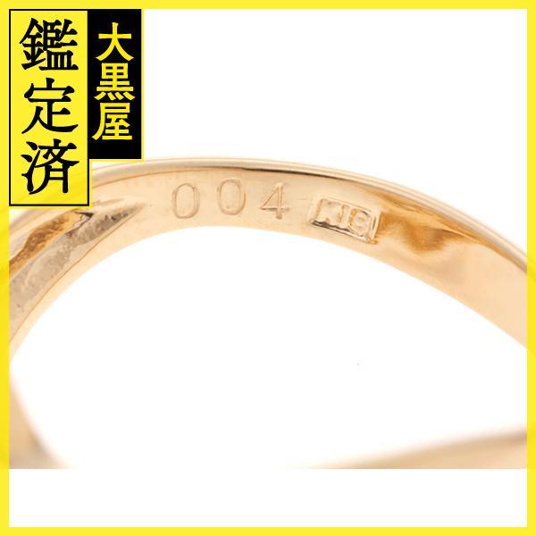 JEWELRY ジュエリー リング バラモチーフ K18イエローゴールド