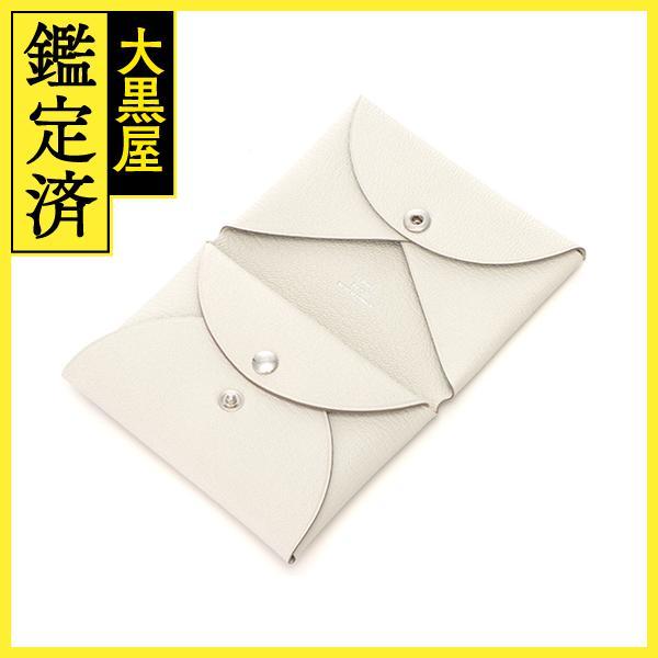 HERMES エルメス カルヴィデュオ マッシュルーム/SV シェーブル B刻印 