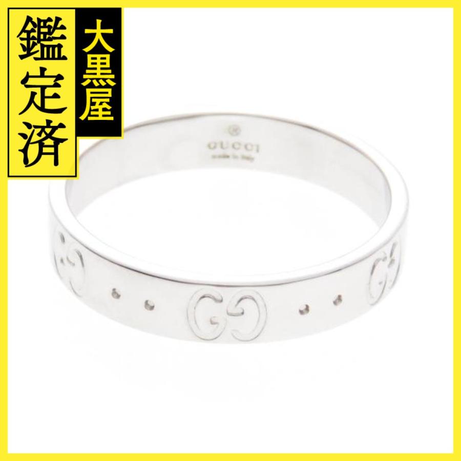 GUCCI グッチ アイコンリング リング WG 3.7g #16【434】 : 質屋 