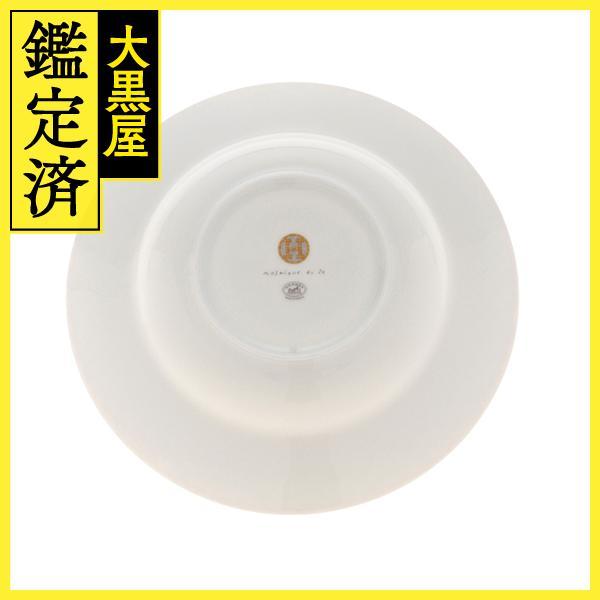 HERMES エルメス スーププレート モザイク24 ゴールド 2枚セット  