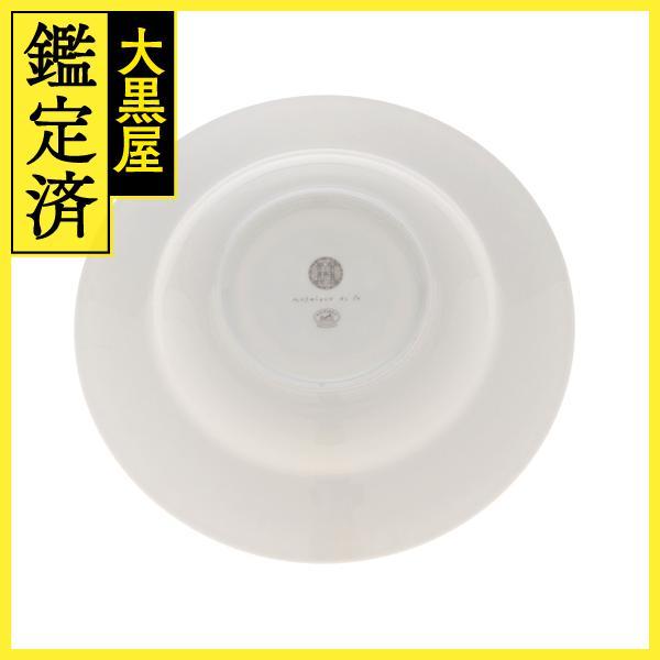 エルメス HERMES スーププレート 〈モザイク24〉プラチナ 2枚