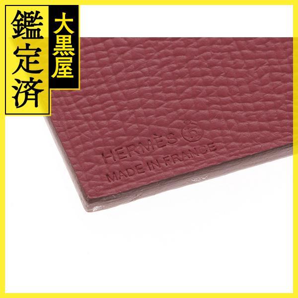 HERMES エルメス プティアッシュ ハートチャーム レザー/シルク 
