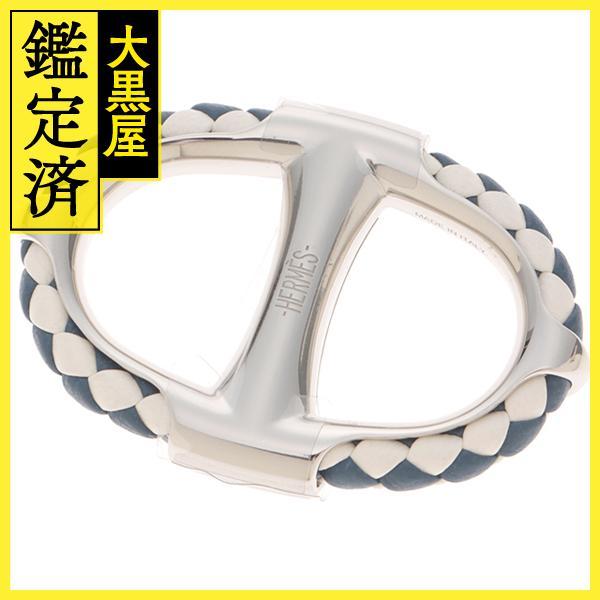HERMES エルメス スカーフリング 90 シェーヌ・ダンクル
