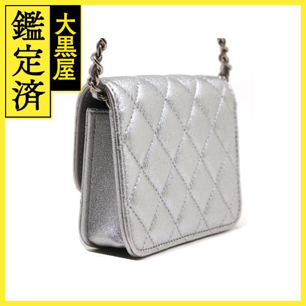 CHANEL ミニマトラッセ 17cm シルバー金具 CHANEL - CHANEL ミニマトラッセ 17cm シルバー金具の通販 by ai