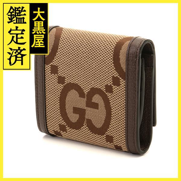 GUCCI グッチ 財布 ジャンボGG バンブー ダイアナ二つ折り財布 