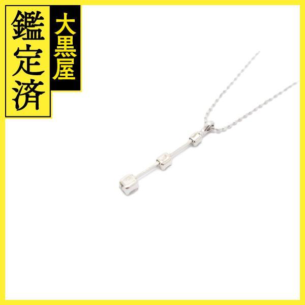 JEWELRY ジュエリー デザイン ネックレス K18WG ホワイトゴールド 