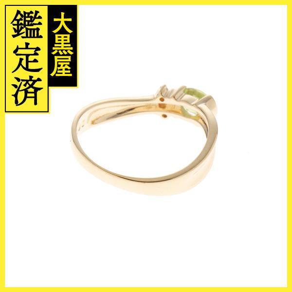 STAR JEWELRY ジュエリー リング K18イエローゴールド ペリドット 