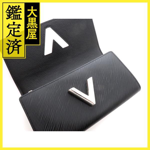 【美品】ルイヴィトン エピ ポルトフォイユ ツイスト 長財布　黒　M68309 LOUIS VUITTON（ルイ・ヴィトン） 財布 ポルトフォイユ・ツイスト エピ