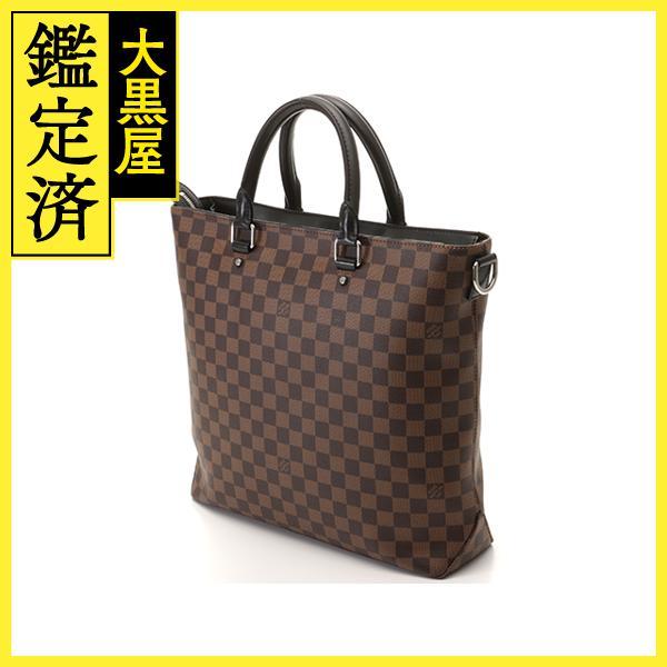 LOUIS VUITTON（ルイ・ヴィトン） ジェイク・トート ダミエ・エベヌ