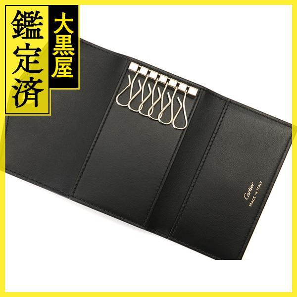 Cartier（カルティエ） パンテールキーケース ブラック レザー 【471