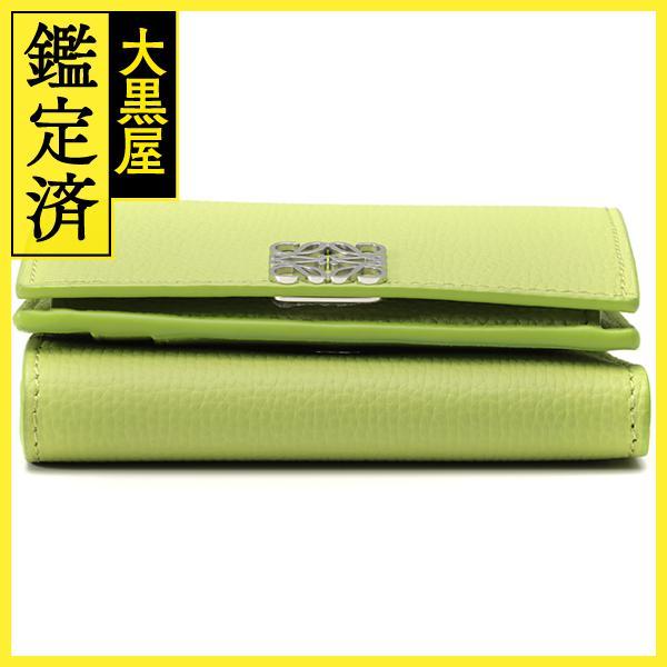 LOEWE（ロエベ） アナグラム トライフォールドウォレット 三つ折り財布