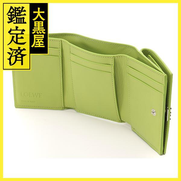 LOEWE（ロエベ） アナグラム トライフォールドウォレット 三つ折り財布