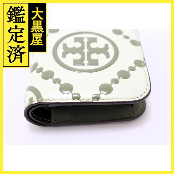 TORY BURCH（トリーバーチ） Tモノグラム コントラスト エンボス ミニ
