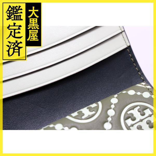 TORY BURCH（トリーバーチ） Tモノグラム コントラスト エンボス ミニ