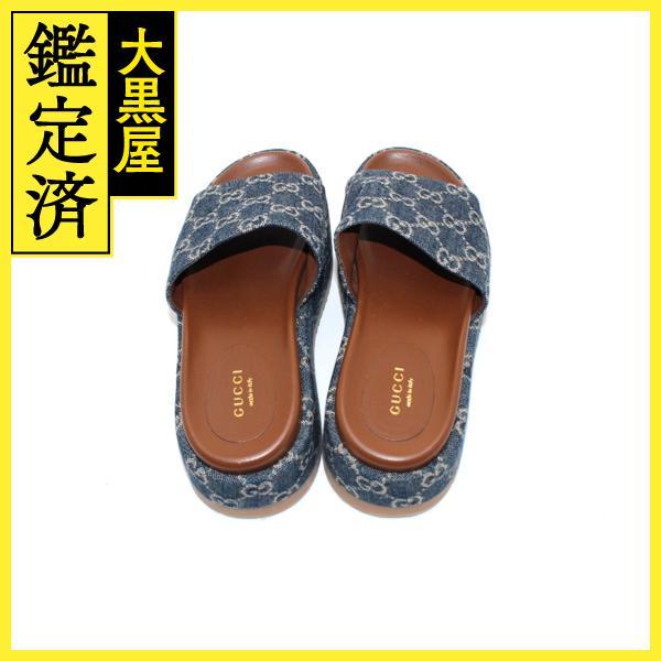 GUCCI（グッチ） プラットフォーム スライドサンダル レディース36