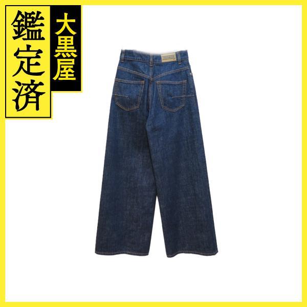 超超美品ディオールビジューデニムヒール35サイズ
