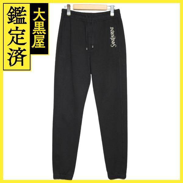 Saint Laurentサンローラン ブラック　パンツ SAINT LAURENT サンローラン スウェットパンツ メンズXS ブラック