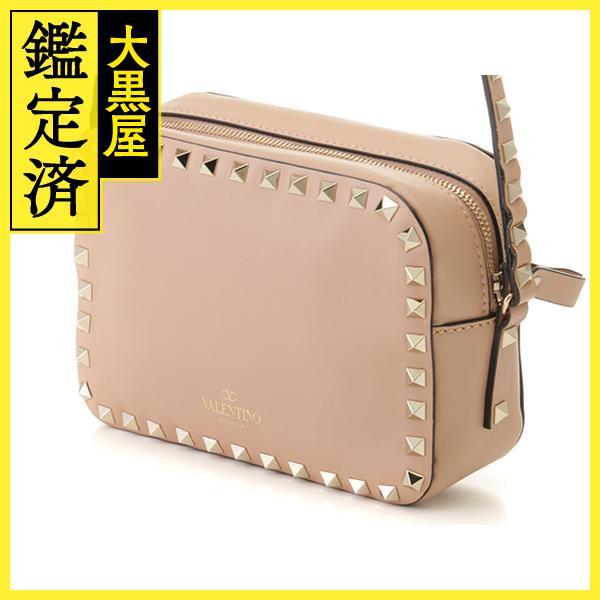 VALENTINO（ヴァレンティノ） スタッズ ショルダーバッグ ベーシュ