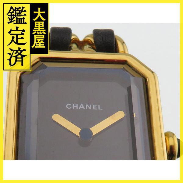 CHANEL CHANEL シャネル プルミエールL H0001 ブラック文字盤 GP CHANEL CHANEL シャネル プルミエールL H0001 ブラック文字盤 GP