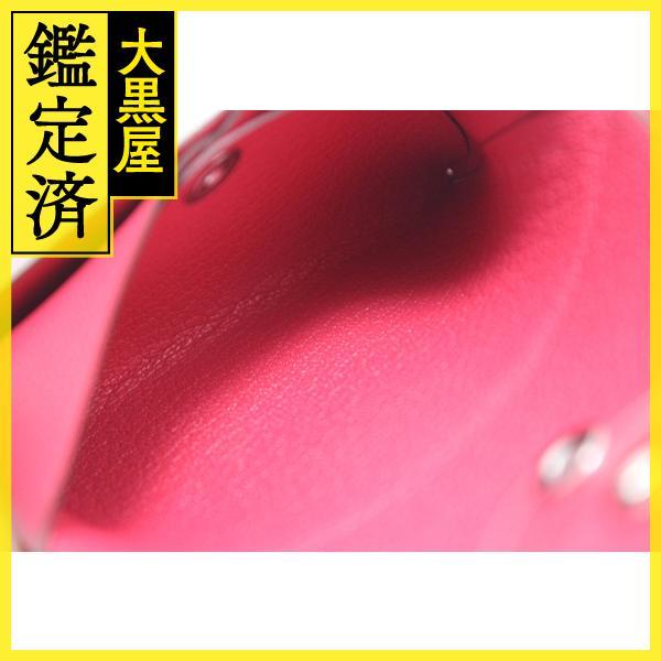 HERMES エルメス カードケース カルヴィデュオ シェーブルシャムキラ  