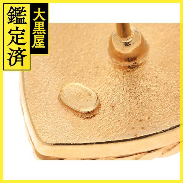 CHANEL（シャネル） ココマーク デニム ハート ピアス ゴールド