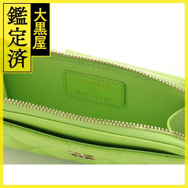 CHANEL CHANEL シャネル クラシック ジップ カードケース ライト
