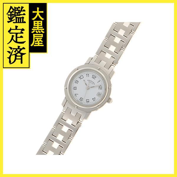 HERMES HERMES エルメス クリッパー CL4.210 SS 女性用クオーツ時計  