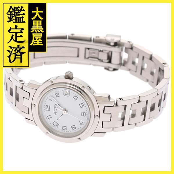 HERMES HERMES エルメス クリッパー CL4.210 SS 女性用クオーツ時計  