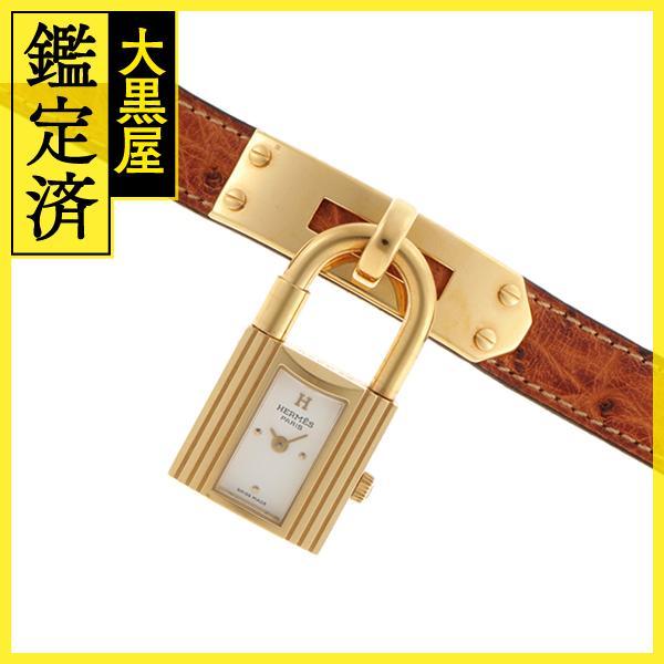 Kelly HERMES エルメス ケリーウォッチ KE1.210 ホワイト文字盤  