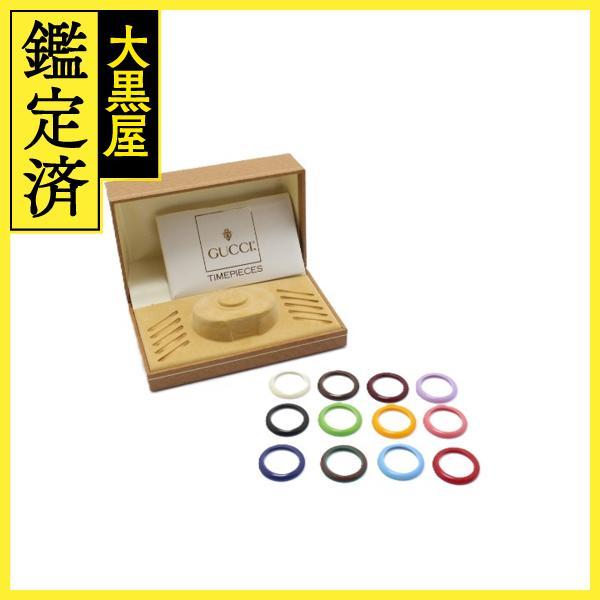 GUCCI グッチ チェンジベゼルウォッチ 1100-L マルチカラー クォーツ  