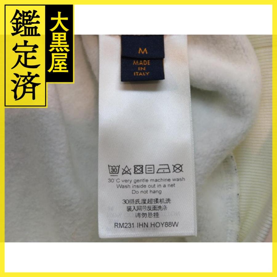 LOUIS VUITTON ホワイト パーカー Mサイズ ホワイト（白）系 Louis Vuitton MONOGRAM(ルイヴィトン