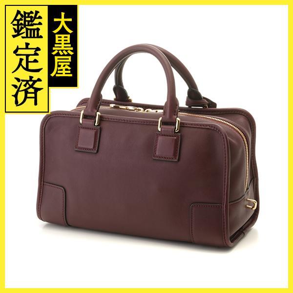 LOEWE（ロエベ） アマソナ28 ボルドー/GP レザー 352.73.A03 【436