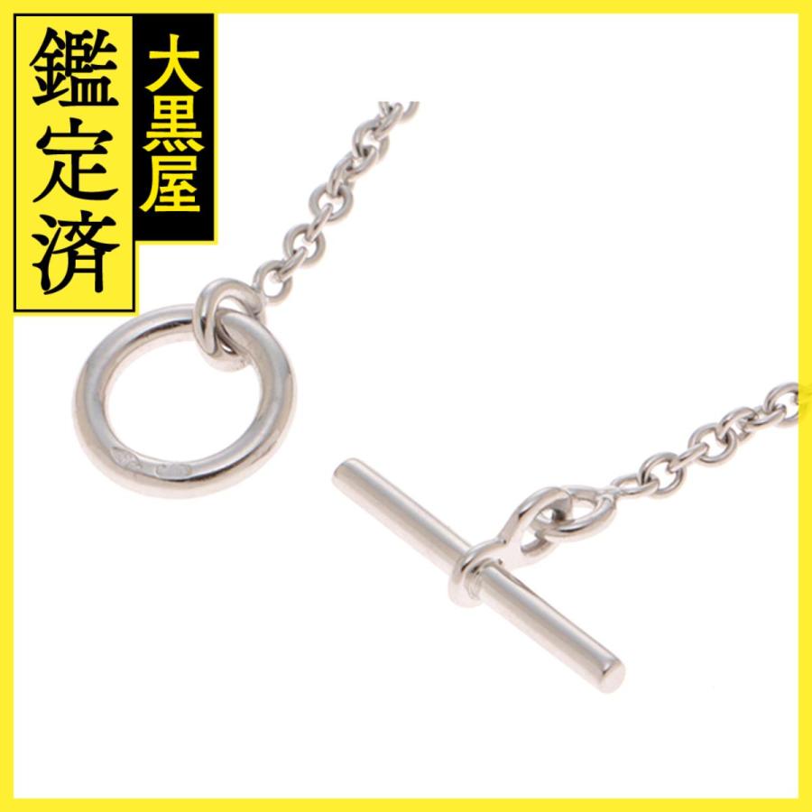 エルメス　K18ホワイトゴールド ダイヤネックレス新品未使用 HERMES（エルメス） セリエ ネックレス K18ホワイトゴールド