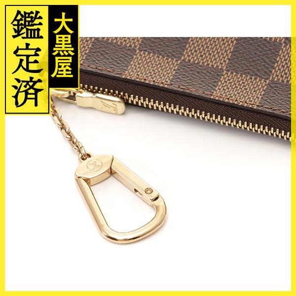 LOUIS VUITTON（ルイ・ヴィトン） ポシェット・クレ ダミエ エベヌ